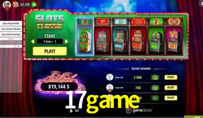 Descubra a Magia dos Jogos de Arcade no 17game